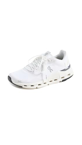 On Women's Cloudnova Form Sneakers, White | Eclipse, 8 Medium US