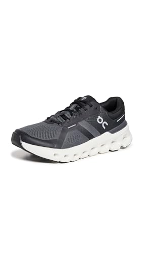 On Women's Cloudrunner 2 Sneakers, Eclipse | Black, 10 Medium US
