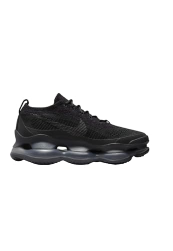 Nike Women's Air Max Scorpion Flyknit Sneaker, Black Anthracite Black, 8