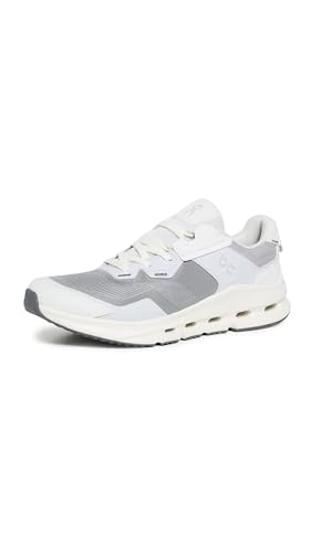 On Men's Cloudnova Rift Sneakers, Alloy | Glacier, 11 Medium US