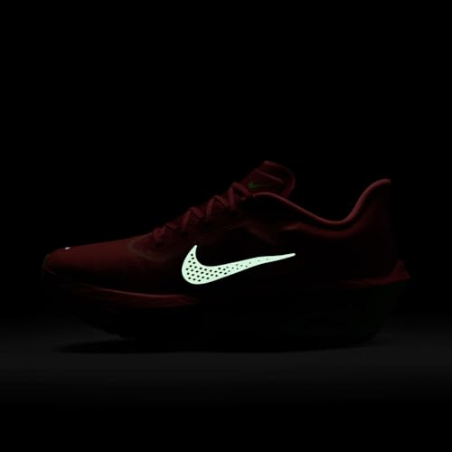 Nike Zoom Fly 6 Women's Road Racing Shoes (FN8455-601, Bright Crimson/Lime Blast/Mint Foam/Cave Purple) Size 9