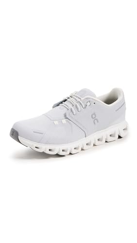On Men's Cloud 6 Sneakers, Glacier | White, 10 Medium US