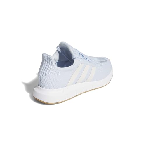 adidas Women's Swift Run 1.0, Crystal Sky/Off White/White, 9