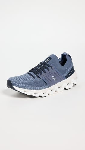On Women's Cloudswift 3 Sneakers, Metal/White, 6 Medium US