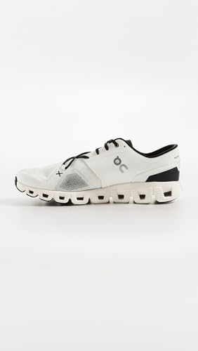 On Men's Cloud X 3 Sneakers, Ivory/Black, 12 Medium US