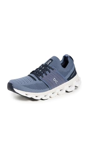 On Women's Cloudswift 3 Sneakers, Metal/White, 6 Medium US