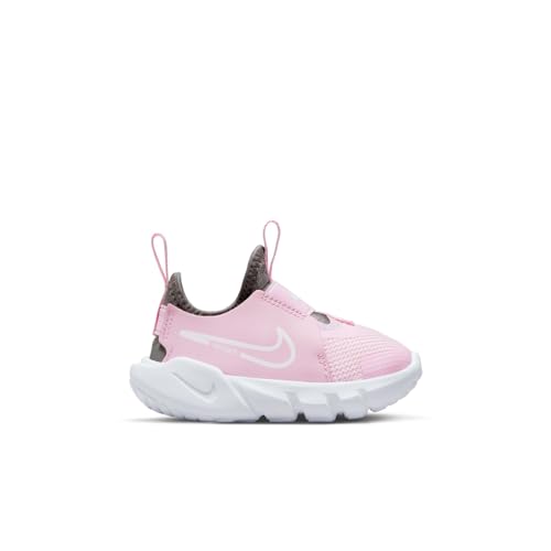 Nike Boys' Nike Flex Runner 2 Jp Trainers, Pink Foam White Flat Pewter Photo Blue, 8 US