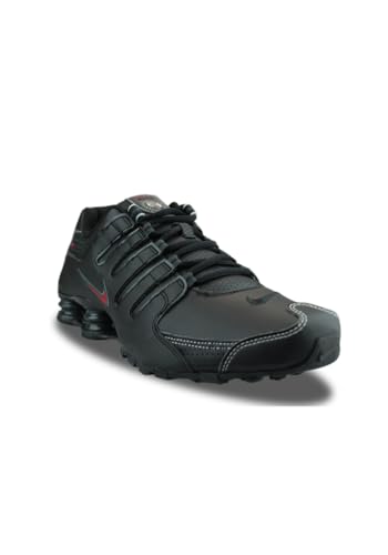 Nike Men's Shox NZ Running Shoe Black/Vrsty Red/White/Anthrct - 10.5 D(M) US