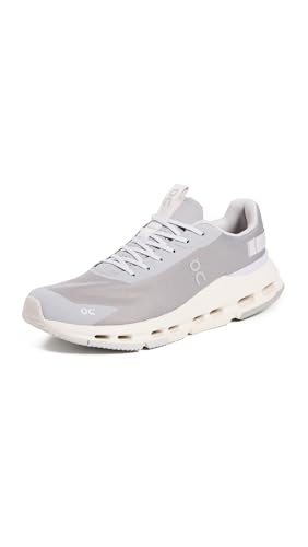 On Women's Cloudnova Form 2 Sneakers, Fog/Lavender, 9.5 Medium US