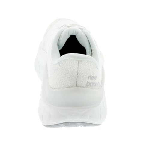 New Balance Women's Fresh Foam X Kaiha Road V1 Running Shoe, White/Quartz Grey/Silver Metalic, 7.5 W