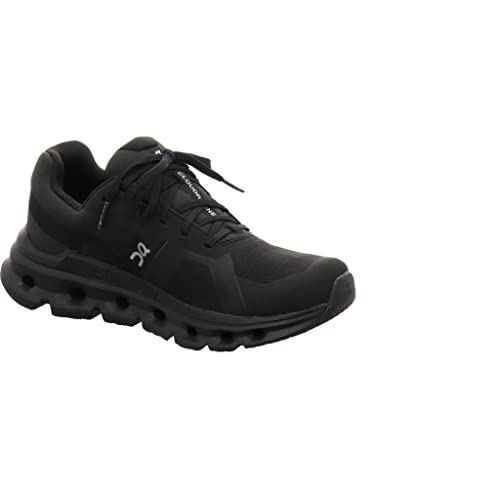 ON Running Women's Cloudrunner Waterproof Shoes, Black (us_Footwear_Size_System, Adult, Women, Numeric, Medium, Numeric_10)