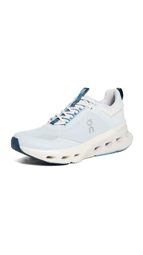 On Women's Cloudnova X 1 Sneakers, Arctic/Niagara, 8.5 Medium US