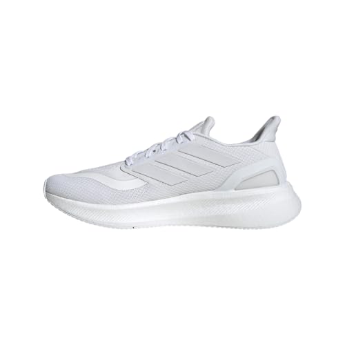 Adidas Men's Pureboost 5 Running, White/White/White, 8.5
