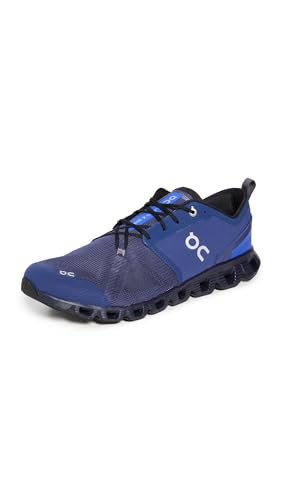 On Men's Cloud X 3 Shift Sneakers, Denim/Eclipse, Blue, 7.5 Medium US