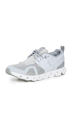 On Men's Cloud 5 Terry Sneakers, Glacier/Lunar, 11 Medium US
