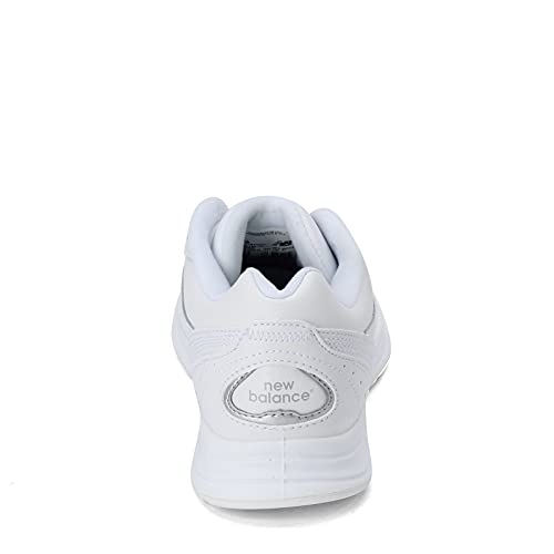 New Balance Women's 577 V1 Lace-up Shoe, White, 8.5 Wide