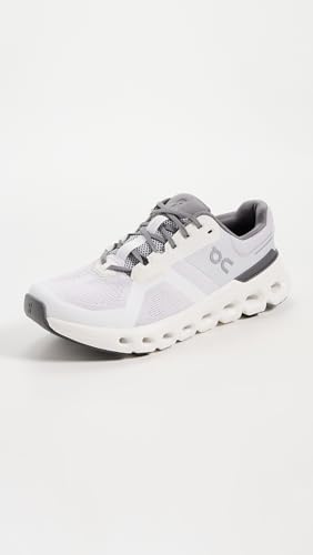 On Men's Cloudrunner 2 Sneakers, Frost | White, 9 Medium US