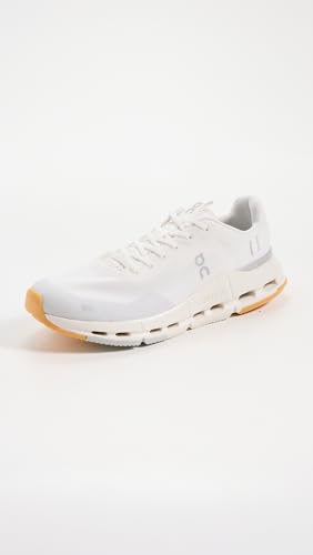 On Men's Cloudnova Form 2 Sneakers, White | Ivory, 10.5 Medium US
