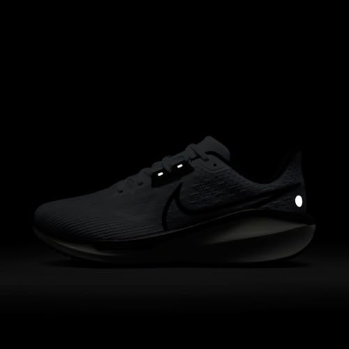 Nike Vomero 17 Men's Road Running Shoes (FB1309-104, White/Pure Platinum/Vintage Green/Black) Size 8