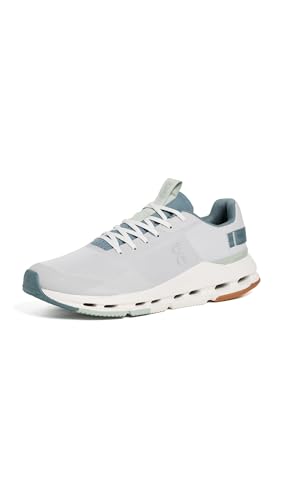 On Men's Cloudnova Form 2 Sneakers, Wolf/Tide, 9.5 Medium US
