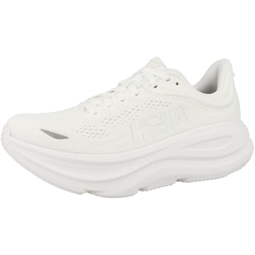 Hoka Women's Bondi 9 White/White 9 Medium