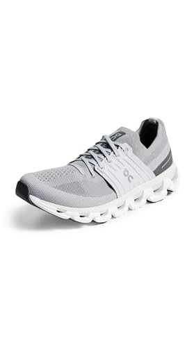 On Men's Cloudswift 3 Sneakers, Alloy | Glacier, Grey, 11.5 Medium US