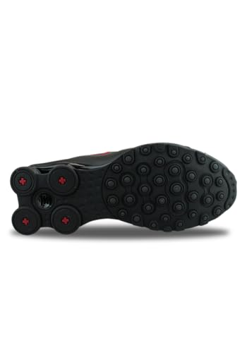 Nike Men's Shox NZ Running Shoe Black/Vrsty Red/White/Anthrct - 10.5 D(M) US