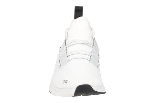 On Women's Cloudeasy Sneakers, Undyed-White | Black, 10.5 Medium US