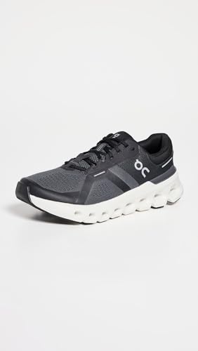 On Women's Cloudrunner 2 Sneakers, Eclipse | Black, 10 Medium US
