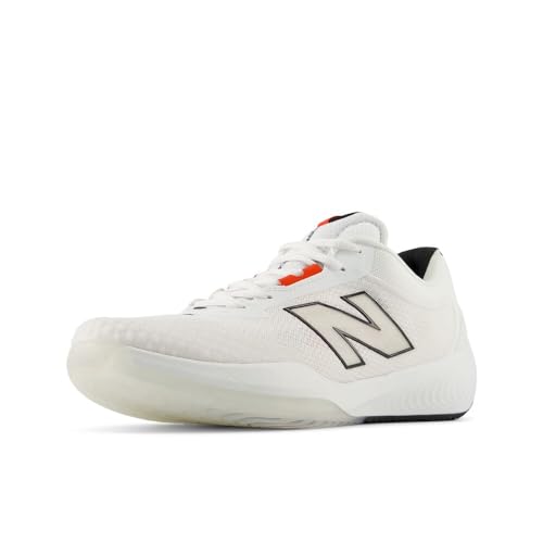 New Balance Men's FuelCell 996 V6 Tennis Shoe, White/Navy, 10.5 M