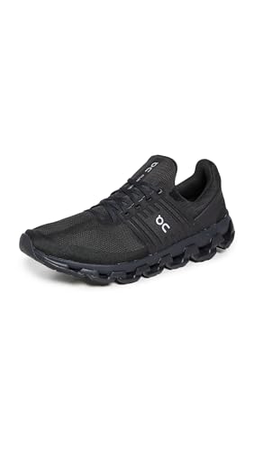 On Men's Cloudswift 3 AD Sneakers, All Black, 12.5 Medium US