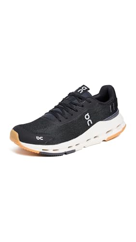 On Women's Cloudnova Form 2 Sneakers, Black | Ivory, 6 Medium US
