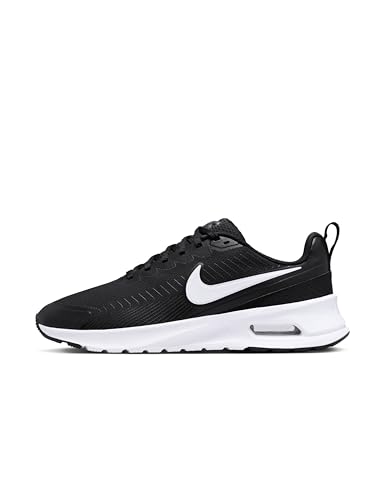 Nike Men's Air Max Nuaxis Shoes, Black/White-Black-White, 10.5