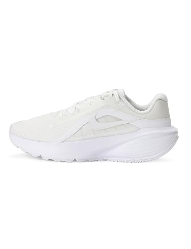 Nike Women's Downshifter 14 Road Running Shoes, White/White, 8