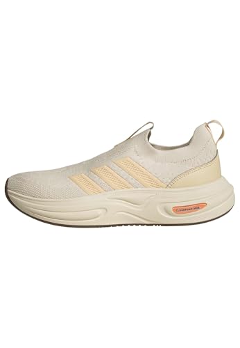 adidas Women's Cloudfoam Cuxxion - Sock, Wonder White/White/White, 9