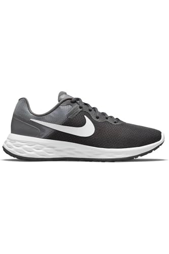 Nike Revolution 6 Men's Road Running Shoes (Iron Grey White Smoke Grey, US Footwear Size System, Adult, Men, Numeric, Medium, 10)