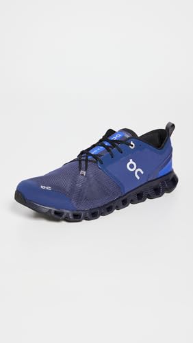 On Men's Cloud X 3 Shift Sneakers, Denim/Eclipse, Blue, 7.5 Medium US