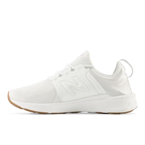 Women's New Balance Fresh Foam X Cruz v3 Running Shoes in White/White/Gum 020 product image