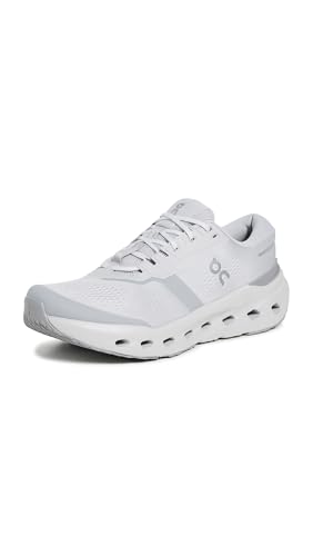 On Mens Cloudrunner 3, Ghost/Verdite 11 Wide