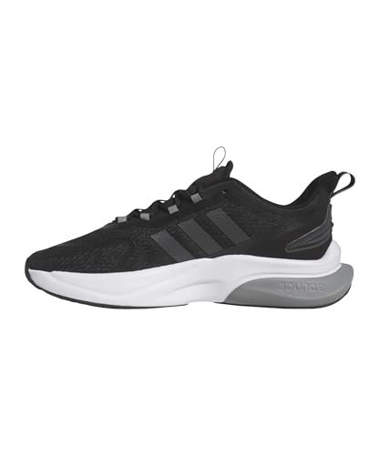 Adidas Men's Alphabounce +Shoes - Low (Non Football), Core Black Carbon Grey Three, 11.5 US