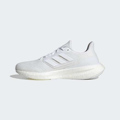 adidas Mens Pureboost 23 Running Sneakers Shoes - White - Size 10.5 M