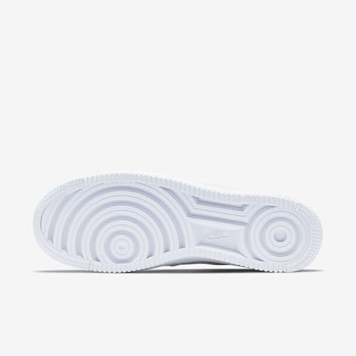 Nike Men's Air Force 1 Flyknit 2.0 Basketball Shoes, Multicoloured White Pure Platinum Pure Platinum White 100, 7 US