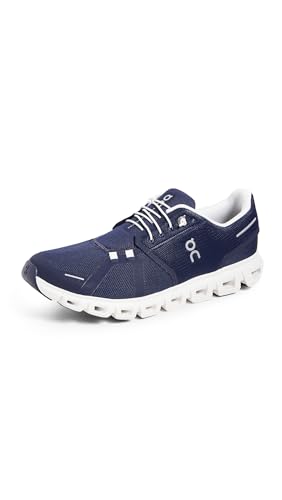On Mens Cloud 6 Midnight/White 10.5 Medium