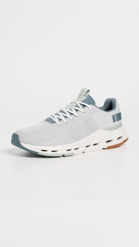 On Men's Cloudnova Form 2 Sneakers, Wolf/Tide, 9.5 Medium US