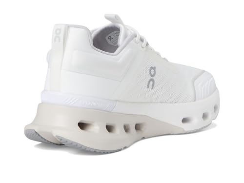 On Womens, Cloudnova X White/Glacier 8.5 Medium