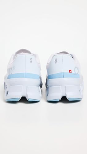 On Women's Cloudmonster 1 Sneakers, Frost/Wash, 8.5 Medium US