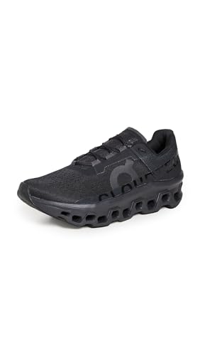 On Men's Cloudmonster Sneakers, All Black, 11.5 Medium US
