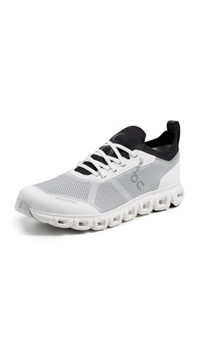 On Men's Cloud 6 Versa Sneakers, White/Black, 11 Medium US