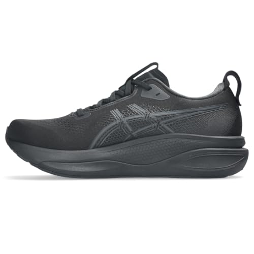 ASICS Men's Gel-Kayano 33 Running Shoes, 11, Black/Black