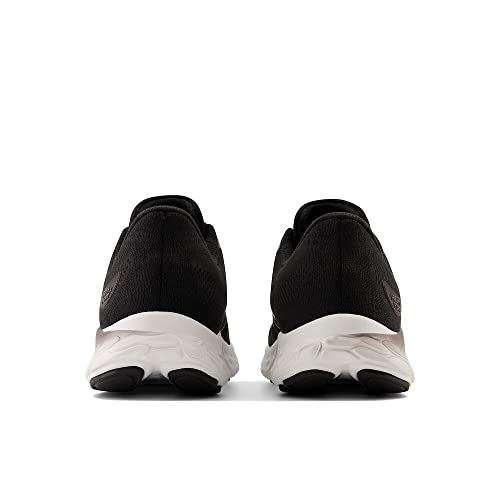 New Balance Men's Fresh Foam X EVOZ V3 Running Shoe, Black/Silver Metallic, 8.5 Wide